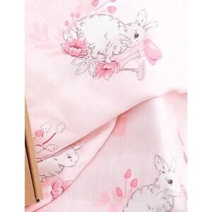 Muslin Baby Blanket, 4-Layer Muslin Cotton Swaddle 47 x 47